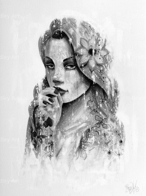 "Serenity" (B&W) Print