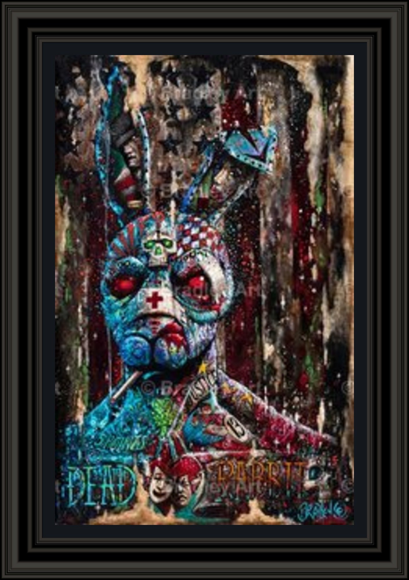 "The Dead Rabbit" Print